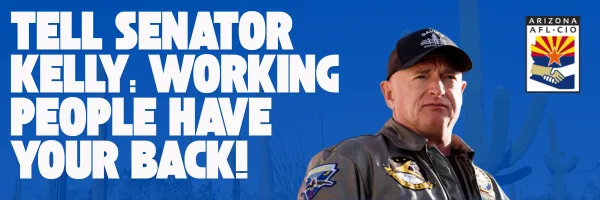 Stant with Senator Kelly